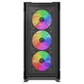 Корпус Powercase Mistral AZ4B ARGB, Tempered Glass, 4x 120mm ARGB Fans, чёрный, ATX  (CMAZB-A4)
