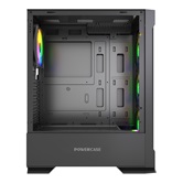 Корпус Powercase Mistral AZ4B ARGB, Tempered Glass, 4x 120mm ARGB Fans, чёрный, ATX  (CMAZB-A4)