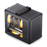 Корпус JONSBO C6 MAX Black без БП, mini-ITX, micro-ATX, черный