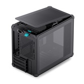 Корпус JONSBO C6 MAX Black без БП, mini-ITX, micro-ATX, черный