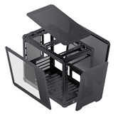 Корпус JONSBO C6 MAX Black без БП, mini-ITX, micro-ATX, черный
