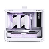 Корпус JONSBO C6 MAX White без БП, mini-ITX, micro-ATX, белый