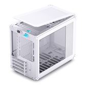 Корпус JONSBO C6 MAX White без БП, mini-ITX, micro-ATX, белый