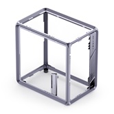 Корпус JONSBO Jonsplus BO400 без БП, боковая панель из закаленного стекла (панорама), mini-ITX, micro-ATX, ATX, серый