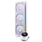 Комплект водяного охлаждения JONSBO TH-360 White LGA 1700/1200/115X/AM5/AM4 (4шт/кор, TDP 300W, ARGB FAN and PUMP, PWM, TRIPLE FAN 120mm, белый) RET
