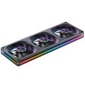 Вентилятор JONSBO ZA-360BR (3 in 1) 120х120х28мм REVERSE (16шт/кор, PWM, ARGB LED, 700-2400об/мин, черный) Retail