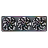 Вентилятор JONSBO ZA-360BR (3 in 1) 120х120х28мм REVERSE (16шт/кор, PWM, ARGB LED, 700-2400об/мин, черный) Retail