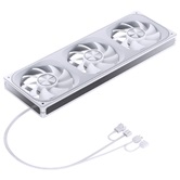 Вентилятор JONSBO ZA-360W (3 in 1) 120х120х28мм (16шт/кор, PWM, ARGB LED, 700-2400об/мин, белый) Retail