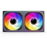 Вентилятор JONSBO ZB-240BR (2 in 1) 120х120х28мм REVERSE (20шт/кор, PWM, ARGB LED, 700-2400об/мин, черный) Retail