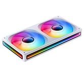 Вентилятор JONSBO ZB-240WR (2 in 1) 242х123х28мм REVERSE (20шт/кор, PWM, ARGB LED, 700-2400об/мин, белый) Retail