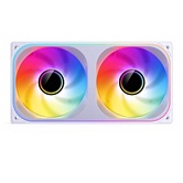 Вентилятор JONSBO ZB-240WR (2 in 1) 242х123х28мм REVERSE (20шт/кор, PWM, ARGB LED, 700-2400об/мин, белый) Retail