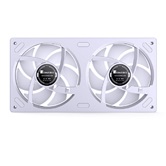 Вентилятор JONSBO ZB-240WR (2 in 1) 242х123х28мм REVERSE (20шт/кор, PWM, ARGB LED, 700-2400об/мин, белый) Retail