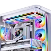 Вентилятор JONSBO ZB-240WR (2 in 1) 242х123х28мм REVERSE (20шт/кор, PWM, ARGB LED, 700-2400об/мин, белый) Retail