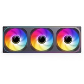 Вентилятор JONSBO ZB-360B (3 in 1) 120х120х28мм (16шт/кор, PWM, ARGB LED, 700-2400об/мин, черный) Retail