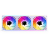 Вентилятор JONSBO ZB-360W (3 in 1) 120х120х28мм (16шт/кор, PWM, ARGB LED, 700-2400об/мин, белый) Retail