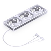 Вентилятор JONSBO ZB-360W (3 in 1) 120х120х28мм (16шт/кор, PWM, ARGB LED, 700-2400об/мин, белый) Retail