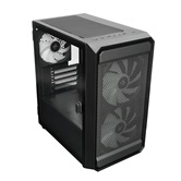 Корпус XASTRA  A303M 3ARGB Black mATX/Mesh/ tempered glass / 2x140mm + 1x120mm ARGB PWM fans/ Door/  A303M-2FC14A-1FC12A-D