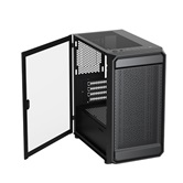 Корпус XASTRA  A303M 3ARGB Black mATX/Mesh/ tempered glass / 2x140mm + 1x120mm ARGB PWM fans/ Door/  A303M-2FC14A-1FC12A-D