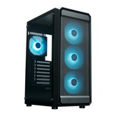 Корпус XASTRA  A403 4ARGB Black ATX/Mesh/ tempered glass / 4x120mm ARGB PWM fans/ A403-4FC12A