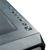 Корпус XASTRA  A403 4ARGB Black ATX/Mesh/ tempered glass / 4x120mm ARGB PWM fans/ A403-4FC12A