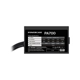 Блок питания Powercase PA700 (ATX 2.31, 700W, APFC, 120mm Fan) / PA-700SI