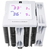 Кулер Thermalright Peerless Assassin 120 Digital White  LGA115X/1200/1700/1851AM4/AM5 (Dual Tower, 2x120mm PWM Fan, медное основание, 6 тепл. трубок 6мм) / TRPA120DW