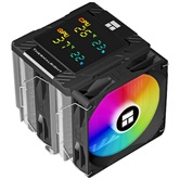 Кулер Thermalright Peerless Assassin 120 Digital ARGB Black  LGA115X/1200/1700/1851AM4/AM5 (Dual Tower, 2x120mm ARGB PWM Fan, медное основание, 6 тепл. трубок 6мм) / TRPA120DAB