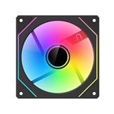 Вентилятор XASTRA FM120B ARGB reverse single pack 120x120x25мм (40шт/кор,Infinity lighting effect, ARGB, PWM, black)  BOX