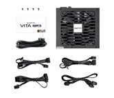 Блок питания Chieftec Vita SM3 BPX-850-C (ATX 3.1, 850W, 80 PLUS BRONZE, Active PFC, 120mm fan, Semi-modular Cable Management) Retail