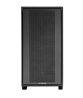 Корпус CHIEFTEC NIGHT HUNTER GS-03B-BLK-OP без БП, боковая панель из закаленного стекла, 3xPWM 140мм вентилятора спереди, 1xPWM 140мм вентилятор сзади, черный, E-ATX