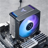 Кулер JONSBO CR-1000 MAX ARGB LGA1851/1700/1200/115X/AM5/AM4 (24шт/кор, TDP 230W, PWM, 120mm ARGB LED Fan, 6 тепловые трубки, 4-pin) Retail