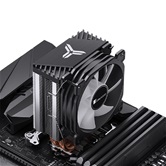 Кулер JONSBO CR-1400 E ARGB Black LGA1851/1700/1200/115X/AM5/AM4 (24шт/кор, TDP 160W, PWM, 92mm ARGB LED Fan, 4 тепловые трубки, 4-pin) Retail