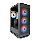 Корпус XASTRA  A403 4FRGB Black ATX/Mesh/ tempered glass / 4x120mm FRGB  fans/ A403-4FC12F
