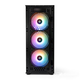 Корпус XASTRA  A403 4FRGB Black ATX/Mesh/ tempered glass / 4x120mm FRGB  fans/ A403-4FC12F