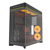 Корпус Montech HS02 PRO Black / ATX / 5x120mm ARGB fans & hub / HS02 PRO (B)