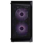 Корпус 1STPLAYER BLACK.SIR BS-2 ARGB Black / mATX / 3x120mm ARGB fans / BS-2-BK-3F7