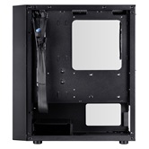 Корпус 1STPLAYER BLACK.SIR BS-2 ARGB Black / mATX / 3x120mm ARGB fans / BS-2-BK-3F7