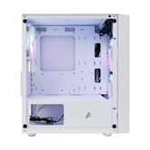 Корпус 1STPLAYER BLACK.SIR BS-2 ARGB White / mATX / 3x120mm ARGB fans / BS-2-WH-3F7-W