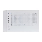 Корпус 1STPLAYER BLACK.SIR BS-2 ARGB White / mATX / 3x120mm ARGB fans / BS-2-WH-3F7-W