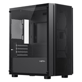 Корпус XASTRA  A402M 4FRGB Black mATX/Mesh/full-size TG/4x120mm FRGB fans/ A402M-4FC12F-BK