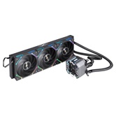 Система водяного охлаждения 1STPLAYER X-360 Black / 3x120mm, ARGB, IPS display / X-360-BK
