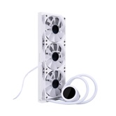 Система водяного охлаждения 1STPLAYER TS4 360 White / 3x120mm, ARGB, IPS display / TS4-360-WH