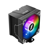 Кулер 1STPLAYER PS130 Black / 2HPx6mm + 2HPx8mm, 220W TDP, single tower, 1x130mm ARGB fan, 500-1600 RPM, 78 CFM, 32.3 dBA / PS130-BK