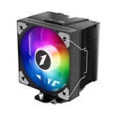 Кулер 1STPLAYER PS130 Black / 2HPx6mm + 2HPx8mm, 220W TDP, single tower, 1x130mm ARGB fan, 500-1600 RPM, 78 CFM, 32.3 dBA / PS130-BK