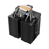 Кулер 1STPLAYER PS130 Black / 2HPx6mm + 2HPx8mm, 220W TDP, single tower, 1x130mm ARGB fan, 500-1600 RPM, 78 CFM, 32.3 dBA / PS130-BK