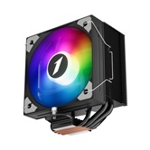 Кулер 1STPLAYER PS130 Black / 2HPx6mm + 2HPx8mm, 220W TDP, single tower, 1x130mm ARGB fan, 500-1600 RPM, 78 CFM, 32.3 dBA / PS130-BK