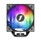 Кулер 1STPLAYER PS130 Black / 2HPx6mm + 2HPx8mm, 220W TDP, single tower, 1x130mm ARGB fan, 500-1600 RPM, 78 CFM, 32.3 dBA / PS130-BK