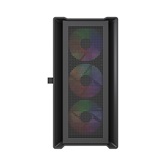 Корпус Powercase Alisio Micro X4B V2 LE, Tempered Glass, 4х 120mm ARGB PWM fans, чёрный, mATX  (CAMCXB-A4-LE)