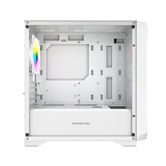 Корпус Powercase Mistral Micro A3W ARGB V2, Tempered Glass, 2x 140mm ARGB PWM+1x 120mm ARGB PWM, белый, mATX  (CMMAW-A3-V2)
