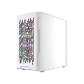 Корпус Powercase Mistral Micro D3W ARGB V2, Tempered Glass, 2x 140mm ARGB PWM+1x 120mm ARGB PWM, белый, mATX  (CMMDW-A3-V2)